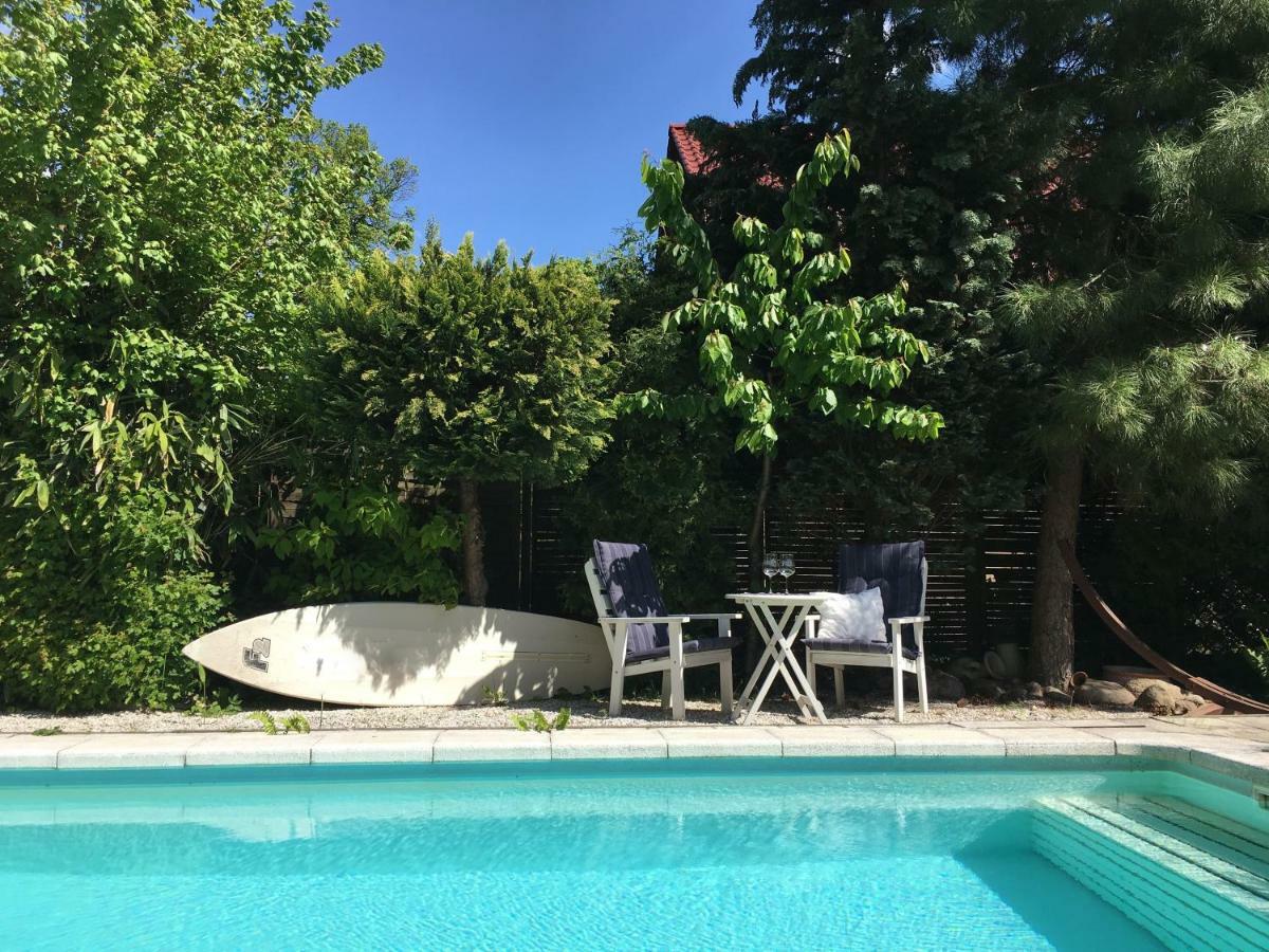 Apartment Tinyhouse Mit Pool, Outdoor Whirlpool Und Garten Petershagen-Eggersdorf Exteriér fotografie